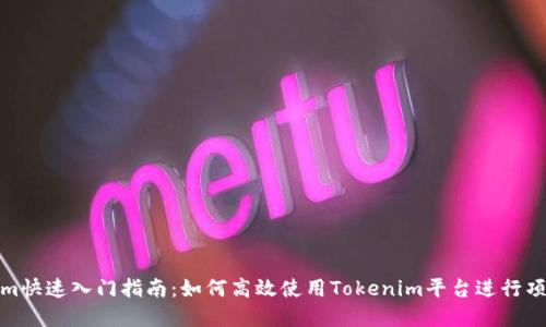 Tokenim快速入门指南：如何高效使用Tokenim平台进行项目融资