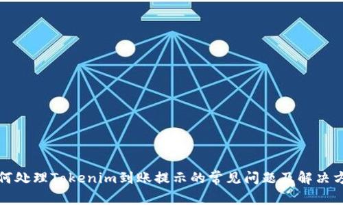 如何处理Tokenim到账提示的常见问题及解决方案