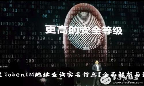 如何通过TokenIM地址查询实名信息？全面解析与注意事项