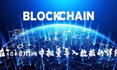 如何在Tokenim中批量导入数据的详细指南