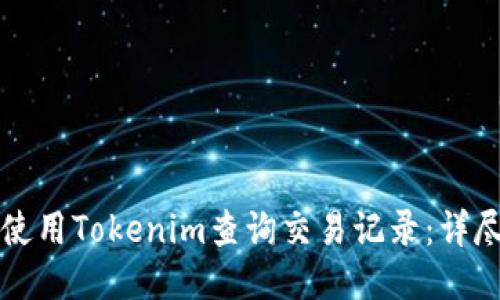 如何使用Tokenim查询交易记录：详尽指南