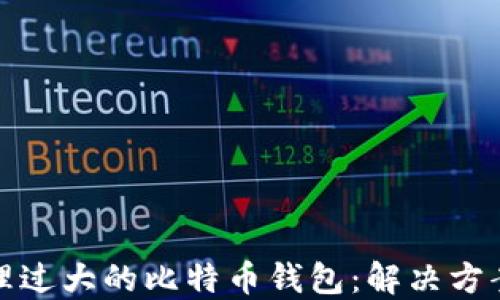 
如何处理过大的比特币钱包：解决方案与策略